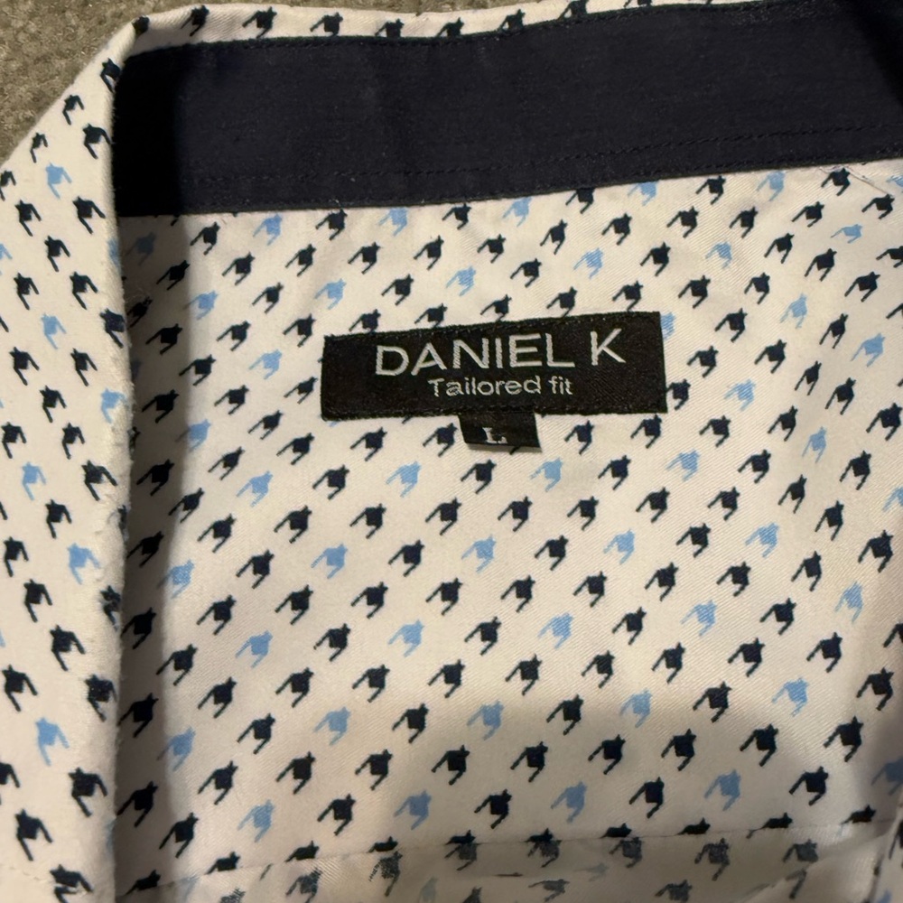 Daniel K mens shirt size large - Picture 3 of 4
